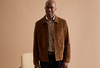 Men's Corduroy Dark Camel Jacket - FIDÉLIEN