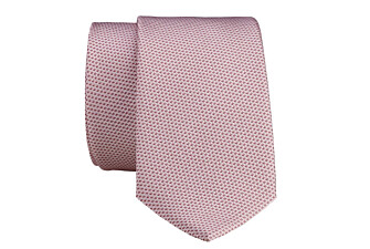 Pink Textured Silk Tie