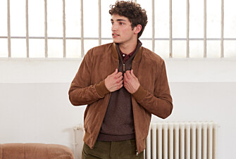 Havana Suede Leather Jacket - SEAN II