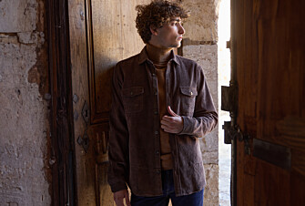 Chocolate Corduroy over shirt - VICTORIN