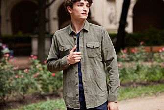 Army Green Corduroy over shirt - VICTORIN