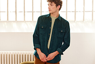 Dark Green Corduroy over shirt - VICTORIN