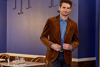 Hazelnut Corduroy Blazer - LÉANDRUS