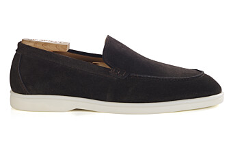Bitter Chocolate Suede  Men's loafers - MANASOTA II