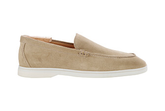 Beige Suede Men's loafers - MANASOTA II