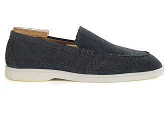 Dark Green Suade  Men's loafers - MANASOTA II