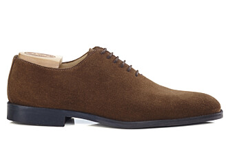 Havana Suede Oxford shoes - Rubber pad - PETER GOMME VILLE