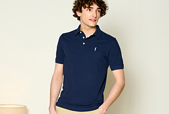 Navy Blue men's polo shirt - ADGER