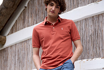 Rust men's polo shirt - ADGER