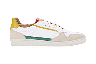 Green White & Yellow Men's Trainers - KOLORA