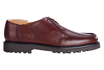 Men's Derbies patina Chocolate - Rubber outsole - COLNEY II GOMME