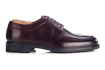 Chocolate Derby Shoes - Rubber outsole - HUDSON II GOMME COUNTRY