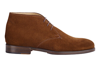 Havana Suede Men's leather Low Boots  - DOVAM PATIN