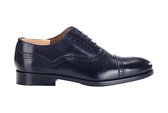 Patina Black Oxford shoes - Rubber pad - GRACKOTT