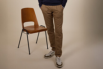 Men's chino trousers Camel - KASEY