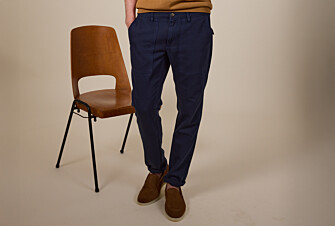 Men's chino trousers Navy Blue - KELVIN