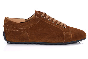 Camel Suede Derby Sneaker - BUNBURY