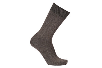 Men's Chocolate Melange Thick Cotton Socks
