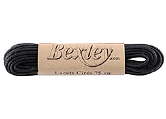 3 pairs of Black shoelaces for men's dress shoes