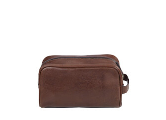 Cognac leather Travel kit