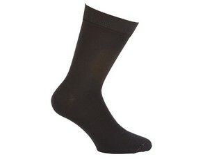 Men's Black Thin Cotton Socks