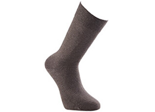 Men's Chocolate Melange Cotton Socks