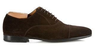 Lennox Gomme Urban Bitter Chocolate Suede