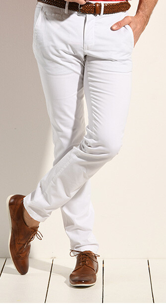 White Men's chinos - KYRK