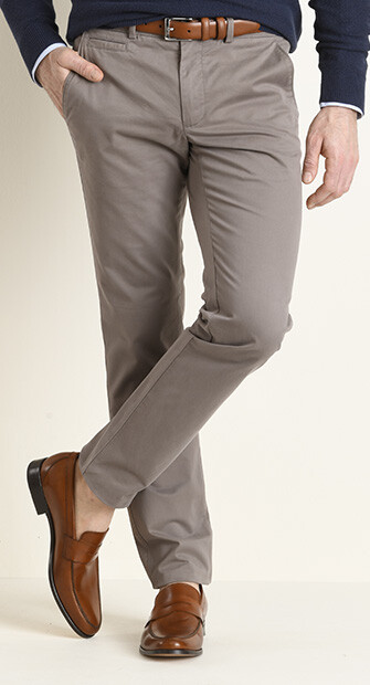 Taupe Men's chinos - KYRK