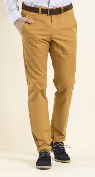 Tobacco Men's chinos - KYRK