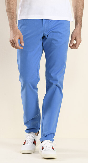 Azure Blue Men's chinos - KYRK