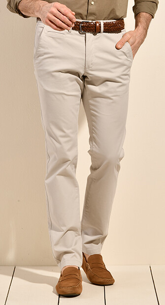 Greige Men's chinos - KYRK