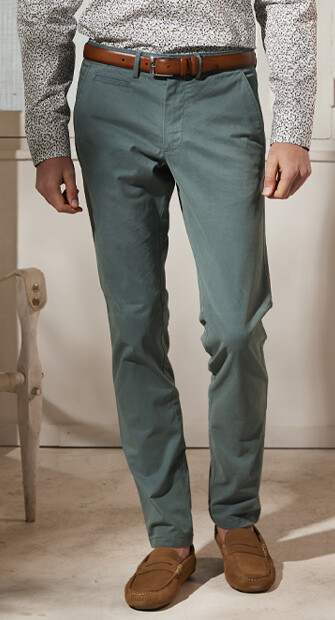 Pine Green Men's chinos - KYRK
