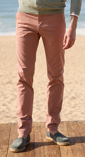 Old Pink Men's chinos - KYRK