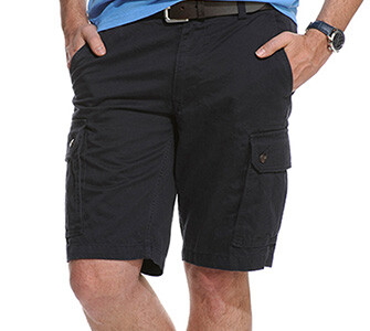Navy Cargo Shorts - CODY