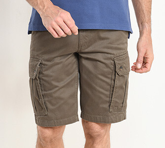 Taupe Cargo Shorts - CODY