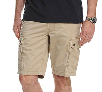Dark Beige Cargo Shorts - CODY