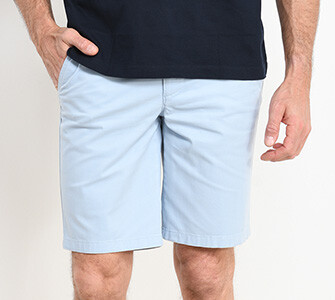 Light Blue Chino Shorts - BARRY