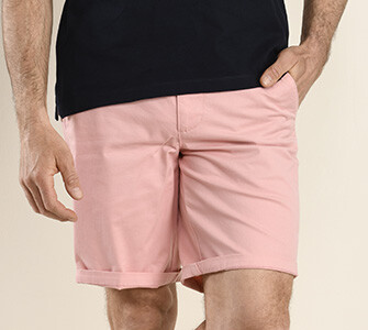 Pink Chino Shorts - BARRY