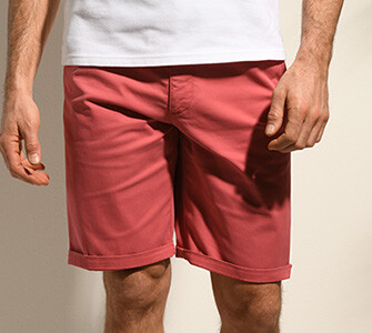 Raspberry Chino Shorts - BARRY