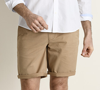 Camel Chino Shorts - BARRY