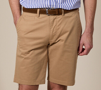 Camel Chino Shorts - BARRY