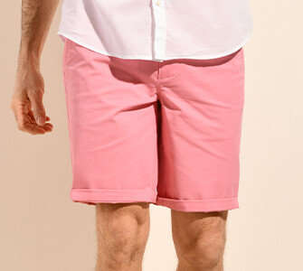 Vintage Pink Chino Shorts - BARRY
