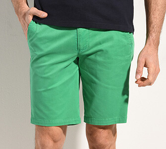 Grass Green Chino Shorts - BARRY