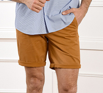 Caramel Chino Shorts - BARRY