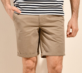 Light Taupe Chino Shorts - BARRY