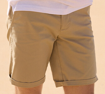 Putty Beige Chino Shorts - BARRY