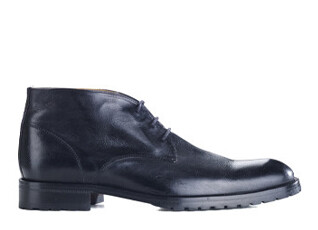 Black leather Desert Boots - WARWICK GOMME