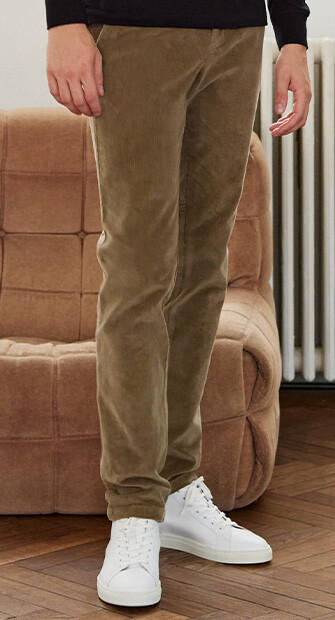 Sage Green Men's chinos - NORMAN