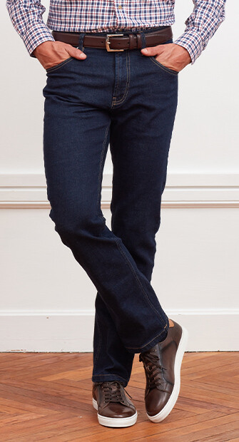 Raw Indigo Men's regular fit jeans - CHUCK II